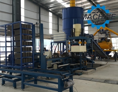 Máy ép gạch ống không nung